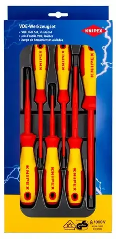 Sada skrutkovačov KNIPEX originálne balenie Originálne balenie sady skrutkovačov KNIPEX VDE
