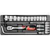 Gola sada 1/2", 25 dielov - YT-12671