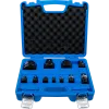Sada silových adaptérov a kardanových kĺbov 1/4"– 1", 11 ks - B25140