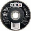 Kotúč lamelový brúsny na kov 125x22,4mm P36 - YT-83271