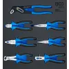 Vložka do dielenského vozíka, sada klieští, 7ks, BGS - B4133
