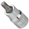 Nástrčná hlavice RIBE, pohon vnitřní čtyřhran 12,5 = 1/2”, pro šrouby s vnitřní drážkou (RIBE-CV) M10, délka: 55 mm - V2207