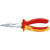Polkruhové kliešte s britmi chrómované 160 mm - 2506160