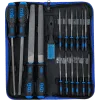 Sada dielenských a ihlových pilníkov 17 ks, BGS - B72119