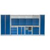 Kvalitný PROFI BLUE dielenský nábytok 4235 x 495 x 2000 mm - MTGS1301AJ