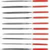 Sada pilníků jehlových 3 x 140 mm 10 ks - YT-6163