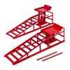 Nájazdové rampy s hydraulickým zdvihákom, pár - 2 t - AH019333