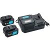 Rýchlonabíjačka + 2 Akumulátory 18V 5 Ah, 9500-05/3 - HA265251