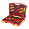 Elektrikárská sada náradia v plastovom kufri, 24 ks - AH5101