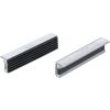 Pogumované čeľuste zveráka, magnetické, 125 mm, 2 ks - B3044
