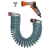 Špirálová zahradná hadica s príslušenstvom, 10 m - GA464720