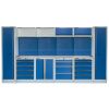 Kvalitný PROFI BLUE dielenský nábytok 3920 x 495 x 2000 mm - MTGS1300AZ