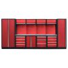 Kvalitný PROFI RED dielenský nábytok 4235 x 495 x 2000 mm - RTGS1300AL