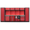 Kvalitný PROFI RED dielenský nábytok 3920 x 495 x 2000 mm - RTGS1301AR