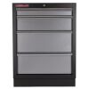 Celokovová dielenská skrinka PROFI so 4- zásuvkami 680x458x910 mm - TGC1304