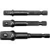 Sada adaptérov 3 ks, HEX, 1/4, 3/8, 1/2 - YT-04685