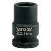 Šesťhranný nadstavec CrMo - 1/2 palca, 14 mm - YT-1004
