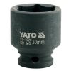 Šesťhranný nadstavec CrMo - 1/2 palca, 30 mm - YT-1020