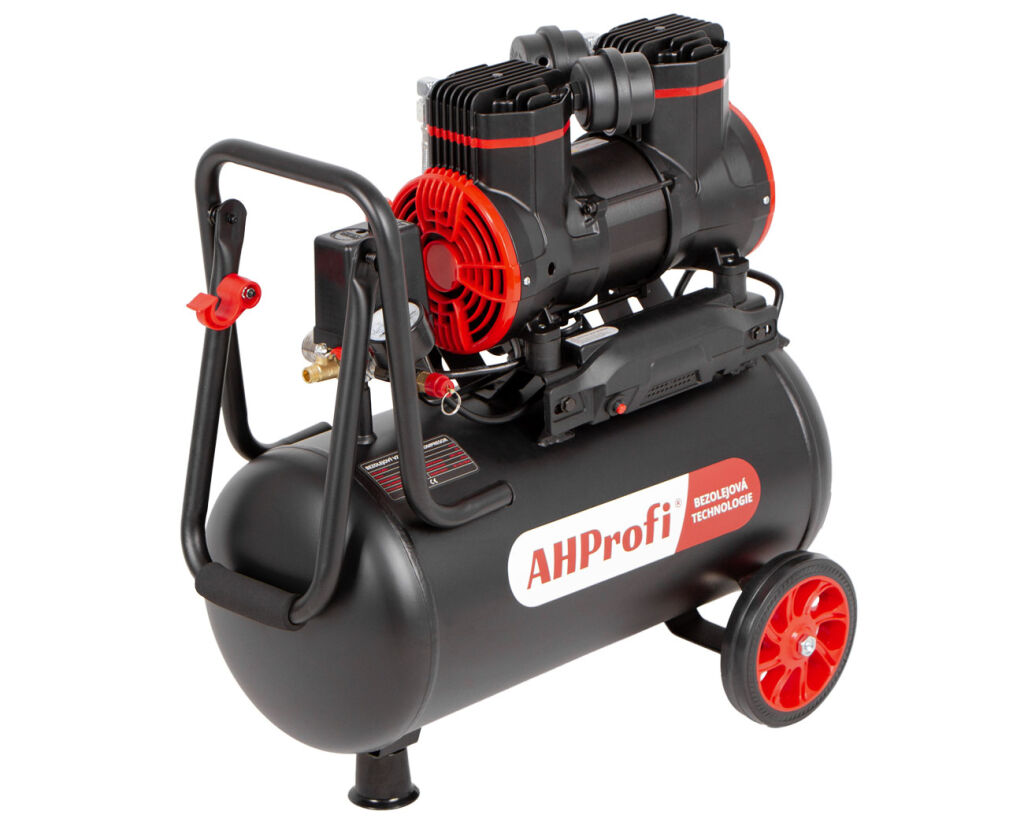 1450w Bezolejový kompresor 24L, 1450W, 2 piesty - AH0024 | ahprofi.sk