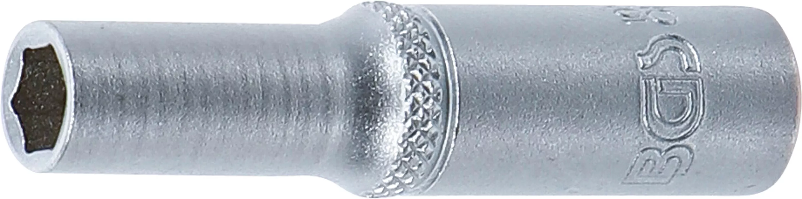 E-shop Nástrčná hlavica šesťhranná, 1/4", 6 mm, predĺžená - B10506