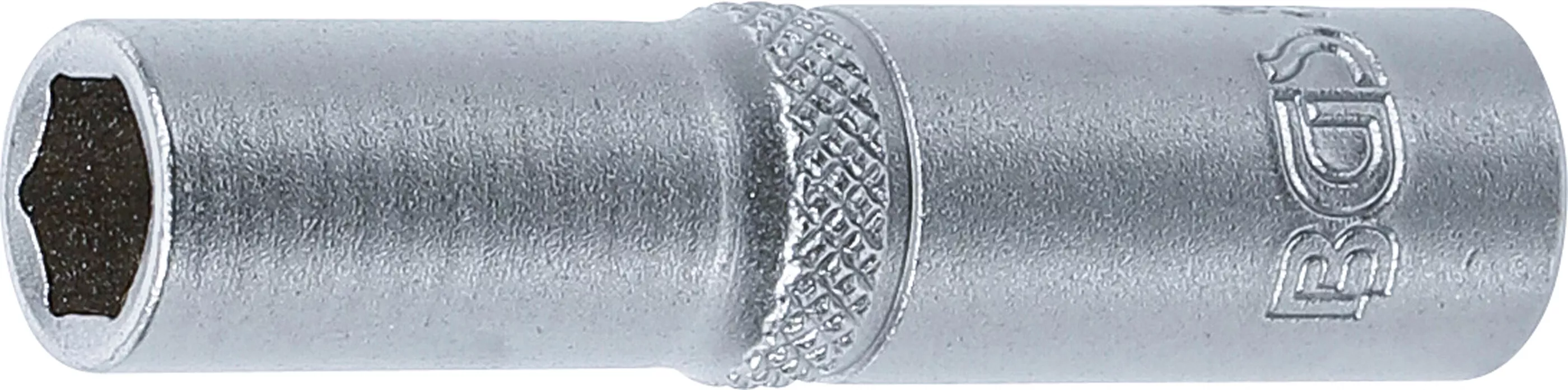 E-shop Nástrčná hlavica šesťhranná, 1/4", 7 mm, predĺžená - B10507