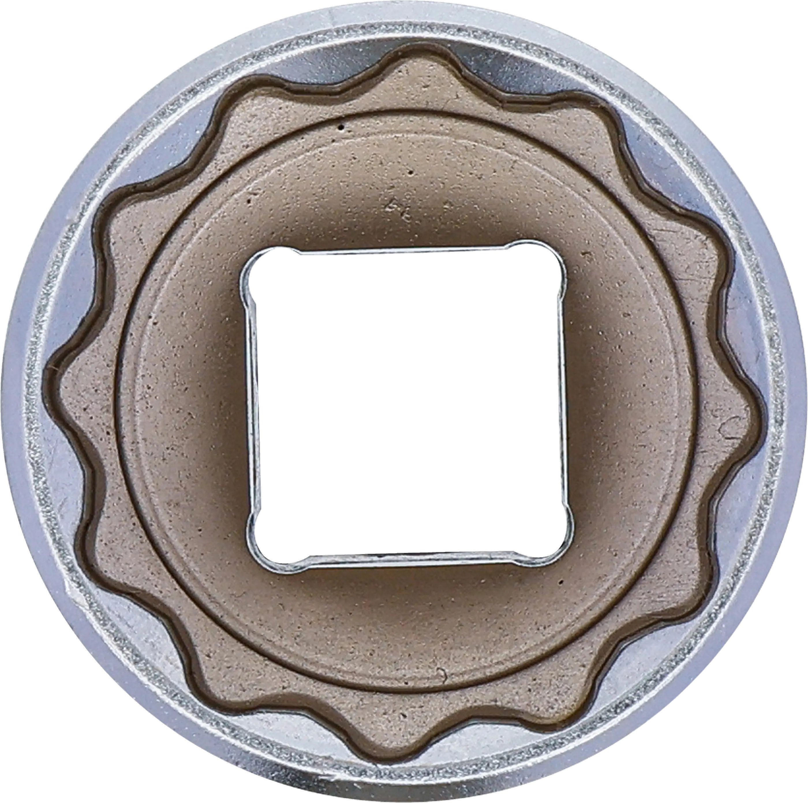 Vnútorný nástrčný kľúč BGS, dvanásťhranný, 26 mm, B10626 Vnútorný nástrčný kľúč BGS dvanásťhranný 26 mm s vrúbkovaním