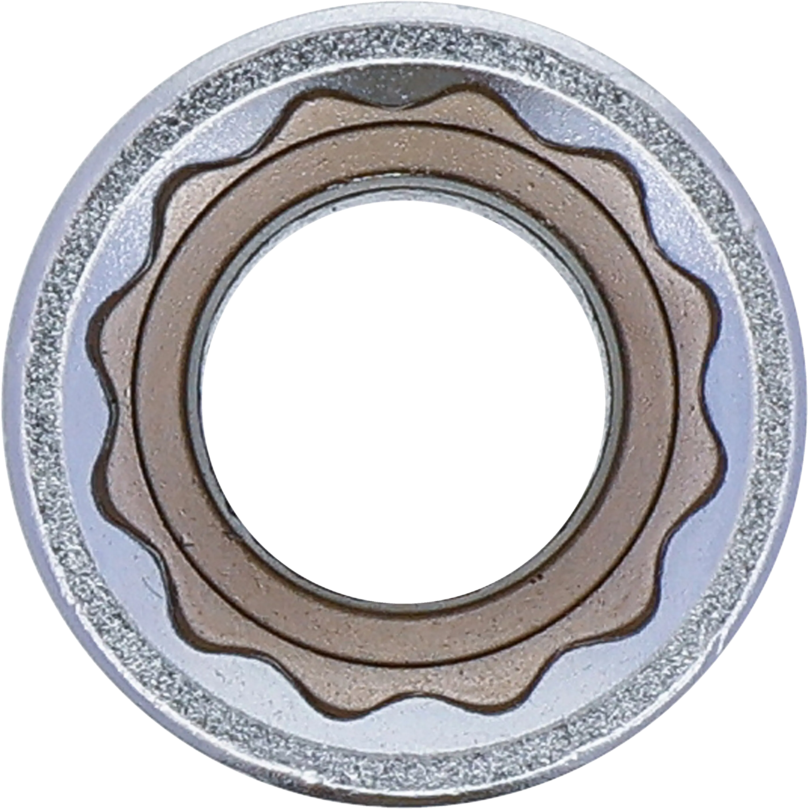 Vnútorný nástrčný kľúč BGS, dvanásťhranný, 15 mm, B10635 Vnútorný nástrčný kľúč BGS dvanásťhranný 15 mm s vrúbkovaním