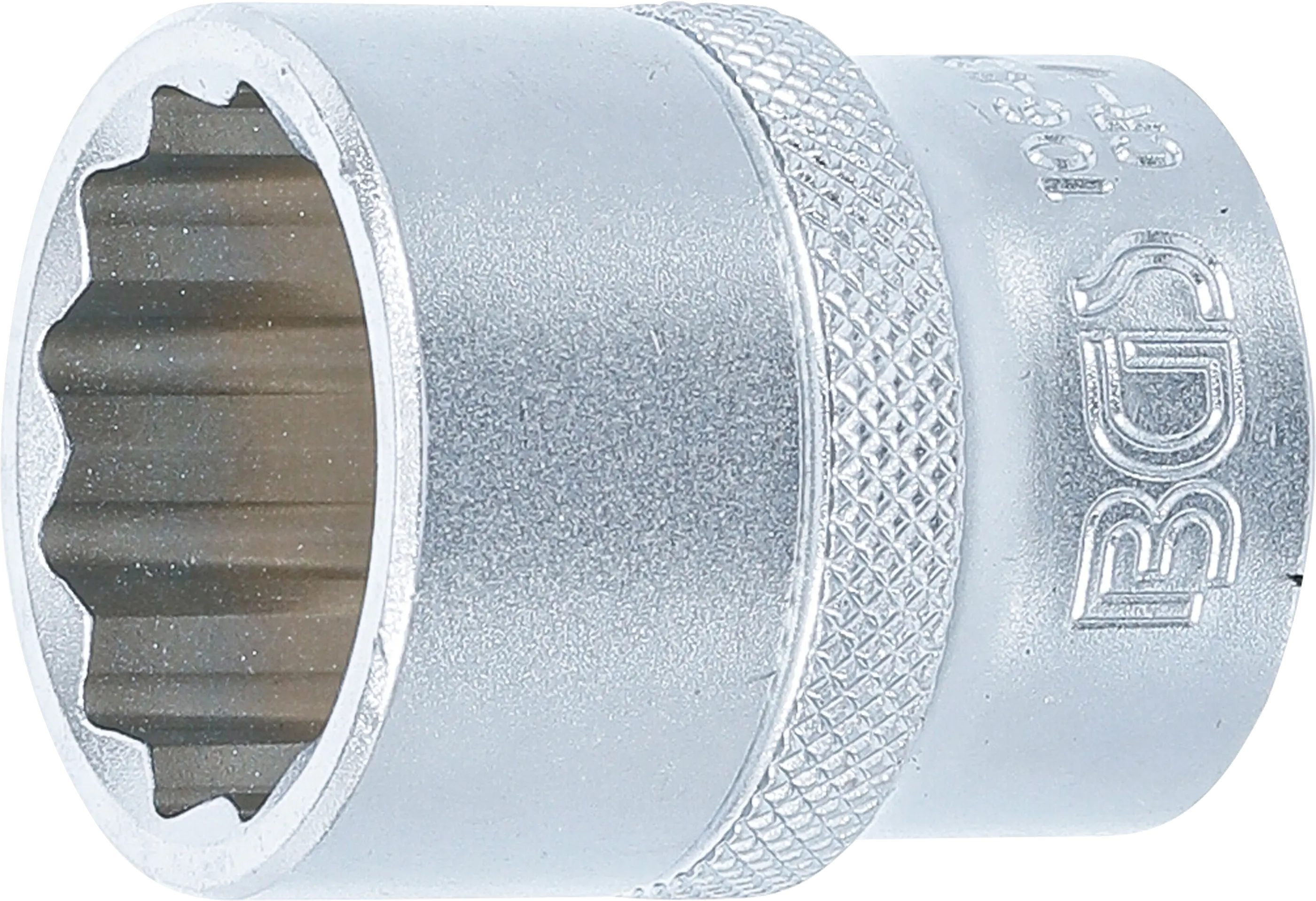 Vnútorný nástrčný kľúč BGS, dvanásťhranný, 23 mm, B10643 Vnútorný nástrčný kľúč BGS dvanásťhranný 23 mm s vrúbkovaním
