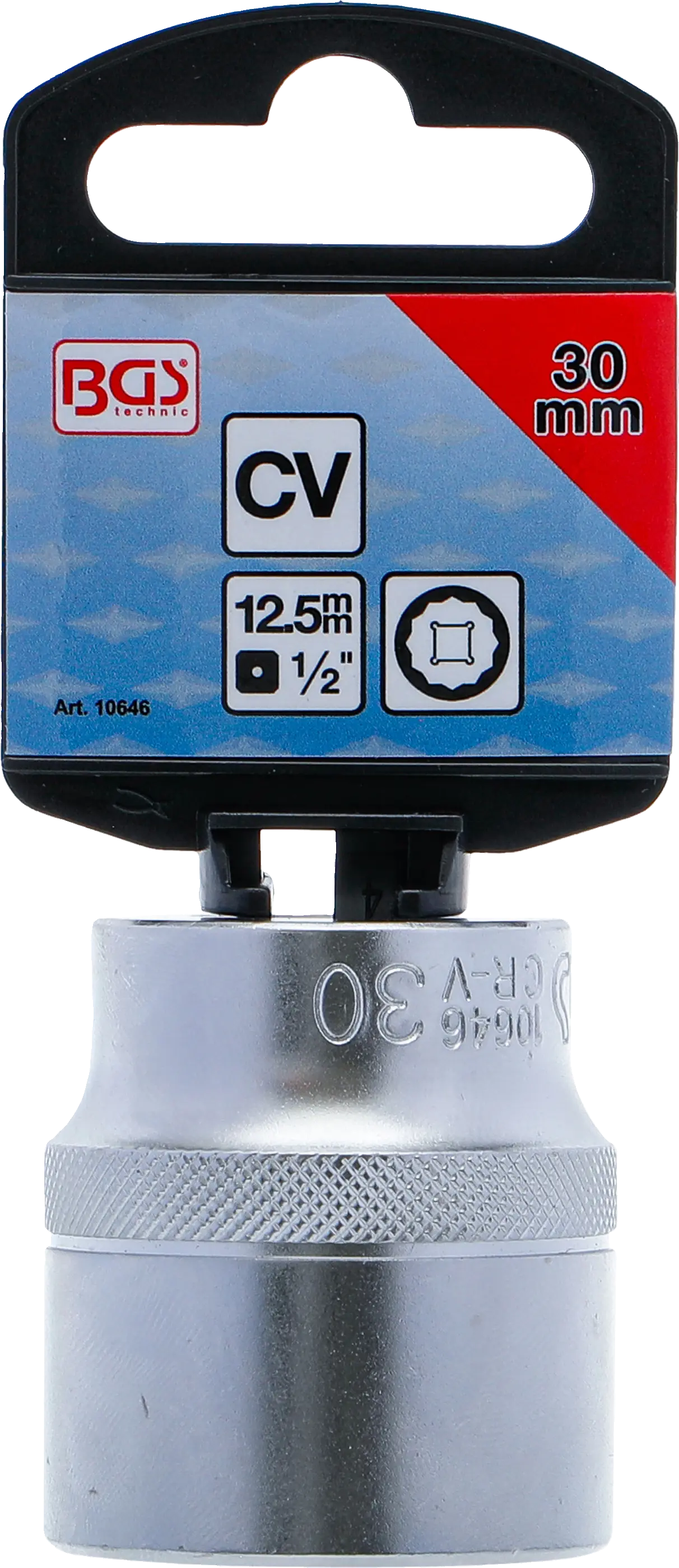 Balenie s etiketou nástrčného kľúča BGS 30 mm Balenie s etiketou nástrčného kľúča BGS 30 mm