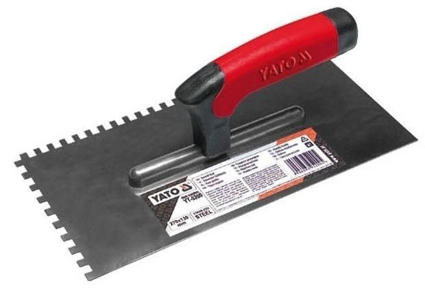 E-shop Hladítko 270 x 130 mm zuby 10 x 10 mm