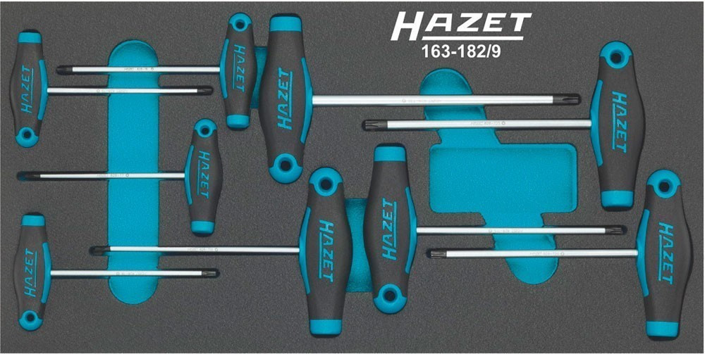 E-shop Sada T-skrutkovačov TORX 163-182/9 - HA162352