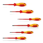 Obsah sady 6 ks izolovaných VDE skrutkovačov KNIPEX - 002012V02