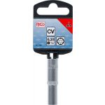 Nástrčná hlavica BGS 1/4, 7 mm predĺžená v závesnom obale s označením rozmerov – B10507