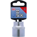 Nástrčný kľúč BGS 28 mm v balení s etiketou a označením CV a 1/2 – B10625