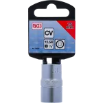 Nástrčný kľúč BGS 15 mm v balení s etiketou a označením CV a 1/2 – B10635