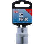 Nástrčný kľúč BGS 22 mm v balení s etiketou a označením CV a 1/2 – B10642