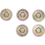 Sada výpustných skrutiek oleja M17 x 1,5 mm, 5 ks, pre BGS 126 - B126-SM17