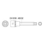 Čapové kľúče 1/2 torx - T25 - YT-0441