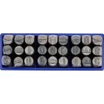 Detail razníc písmen 10 mm, BGS v plastovom puzdre – B2035