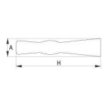 Kladivo murárske 600 g typ 