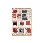 Plastové příchytky čalounění, 10 ks