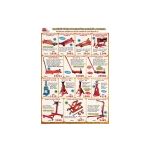 Plastové příchytky čalounění, 10 ks