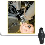 Náradie pre výfukové systémy Hazet 4684-1 FORD-Fiesta, Orion, Escort, BMW atď .; úchytka 40 mm, v uhle 9° - HA022199