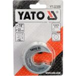 Řezač na trubky PVC, hliník, měď 22 mm YT-22355