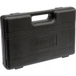 Súprava na meranie kompresného tlaku oleja, 12ks, 0-35bar - YT-73030