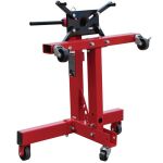Držiak/stojan na motor polohovateľný pojazdný sklopný 680kg - T26801
