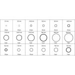 O kroužek gumové těsnící sada 225ks,3x1 - 22x2mm