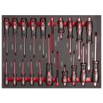 Sada skrutkovačov v penovej výplni - AH450101BAL