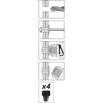 Nitovacie kliešte ručné 250 mm - YT-36007