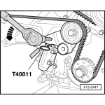 Blokovacie kolíky pre napínanie remeňov u Volkswagen/Audi TDI PD motorov - H2738